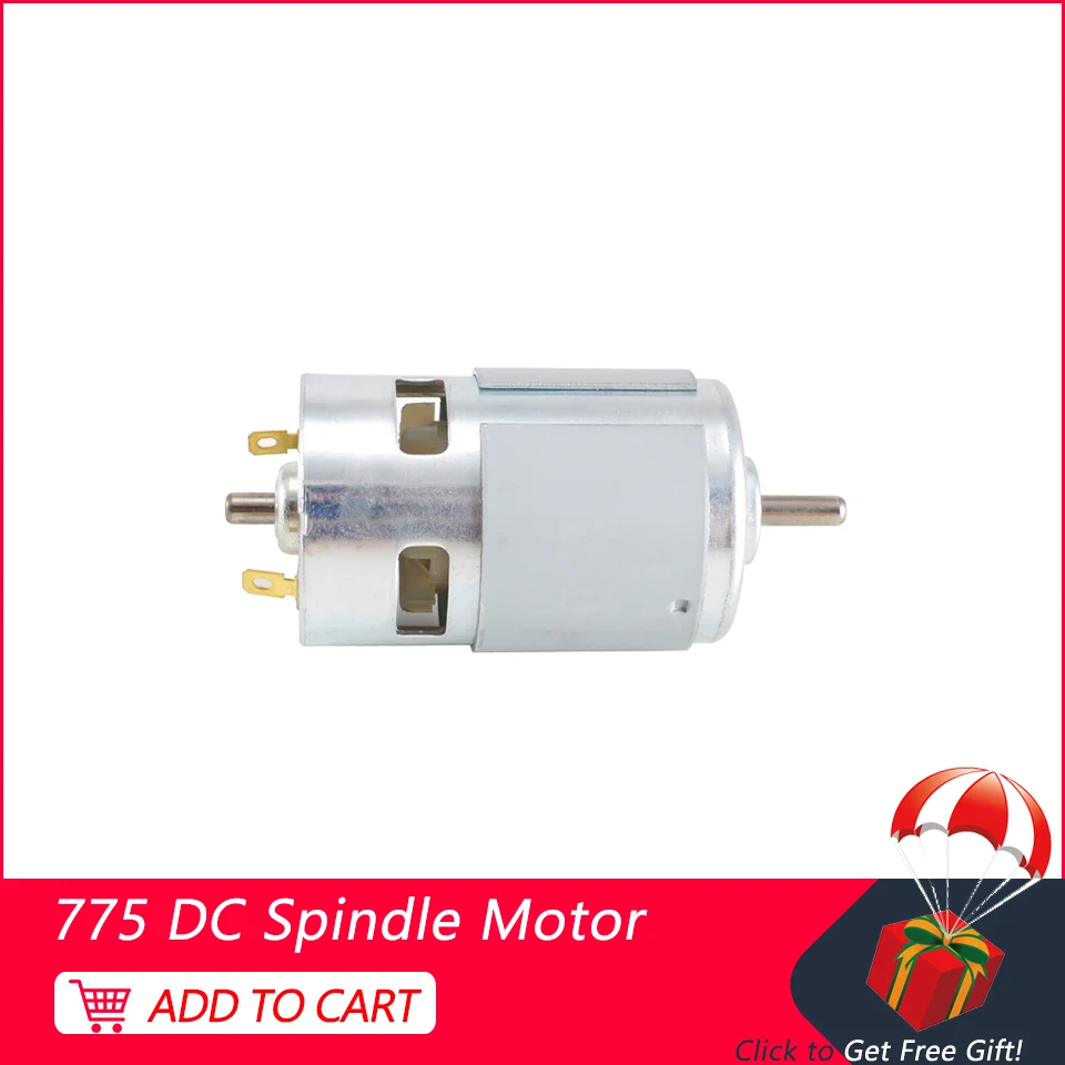 775 Шпиндельный двигатель шарикоподшипники высокомощный с воздушным охлаждением