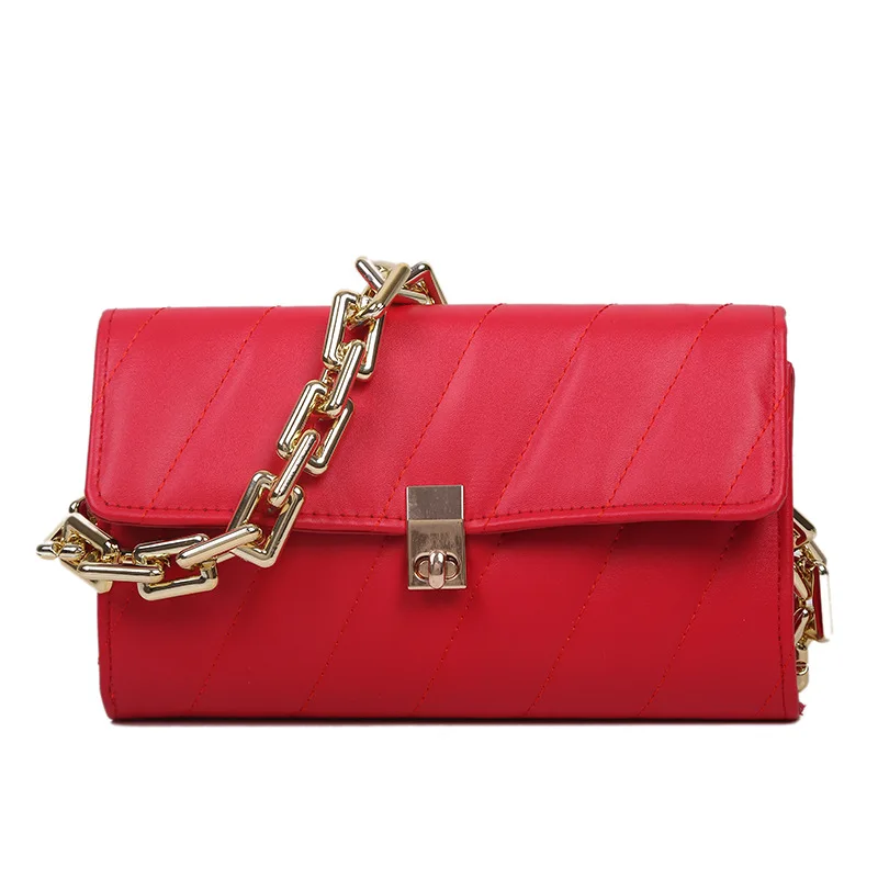 

All-match ins ladies small bag 2020 new trendy fashion chain shoulder bag net underarm small square bag womens bags handbags