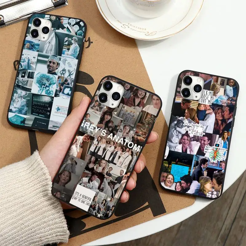 

Greys Anatomy TV show Nurse doctor Phone Case For iphone 12 11 13 7 8 6 s plus x xs xr pro max mini