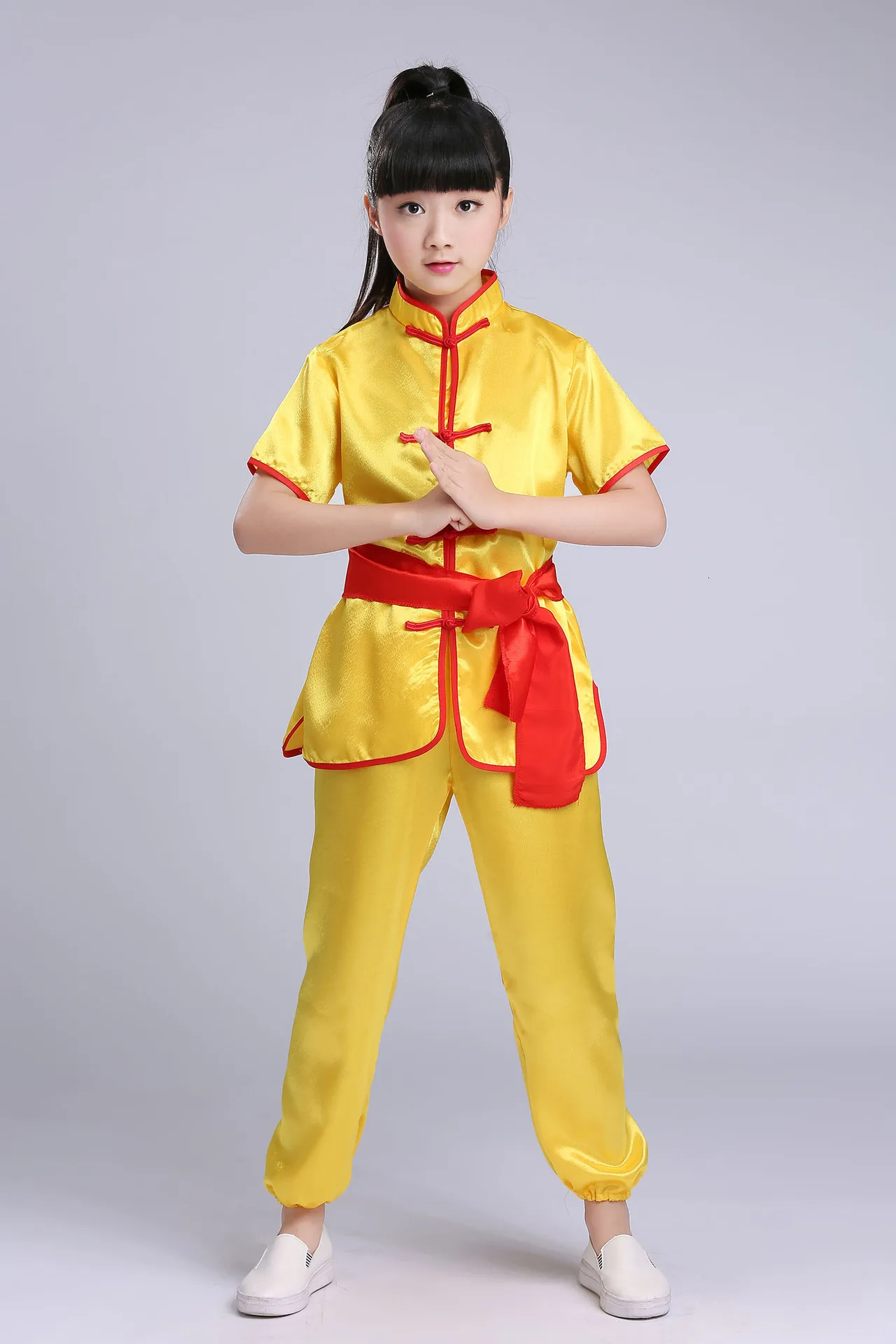 Традиционная китайская одежда ушу для мальчиков униформа боевых искусств костюм