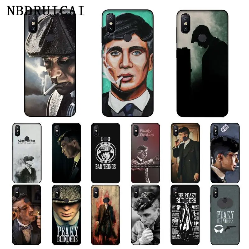 Мягкий силиконовый чехол для телефона NBDRUICAI Thomas Shelby из ТПУ Для Xiaomi 8 9 se 5X Redmi 6pro 6A 4X 7