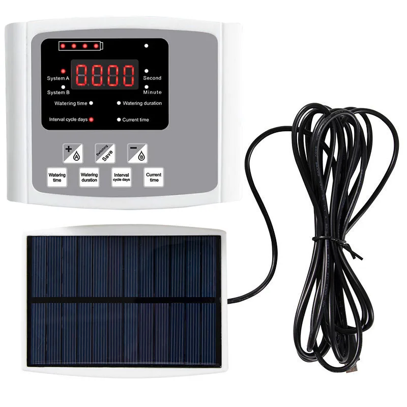 

Smart Water Pump,Solar Garden Automatic Watering Device Outdoor Plants Self Drip Irrigation for Potted Plants Flower Vegetables