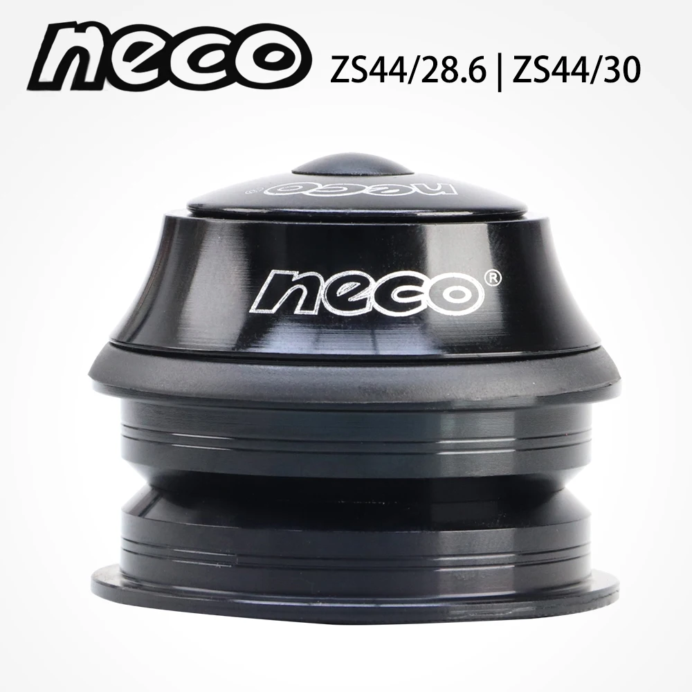 

Neco 44-44mm Bicycle Headset MTB ZS44 EC44 CNC 1 1/8"-1 1/2" Straight Tube Frame to Tapered Tube Fork 1.5 Adapter Headset parts