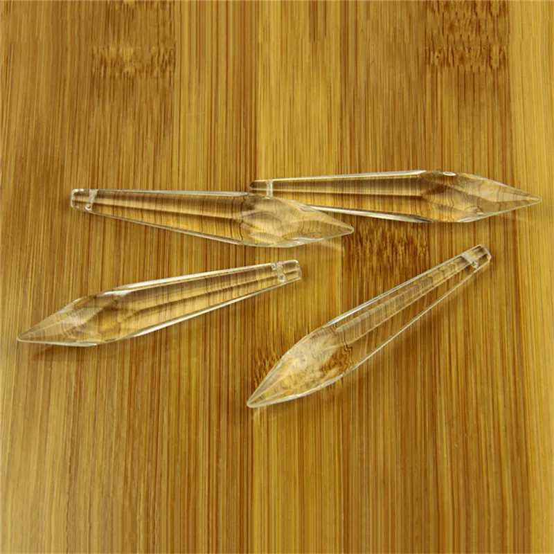 Хрустальная Призма Icicle подвески для люстры многогранное прозрачное стекло