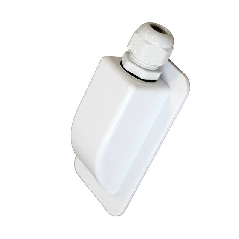 Новый ABS Одиночный кабель вход Сальниковая Коробка Корпус для солнечных панелей