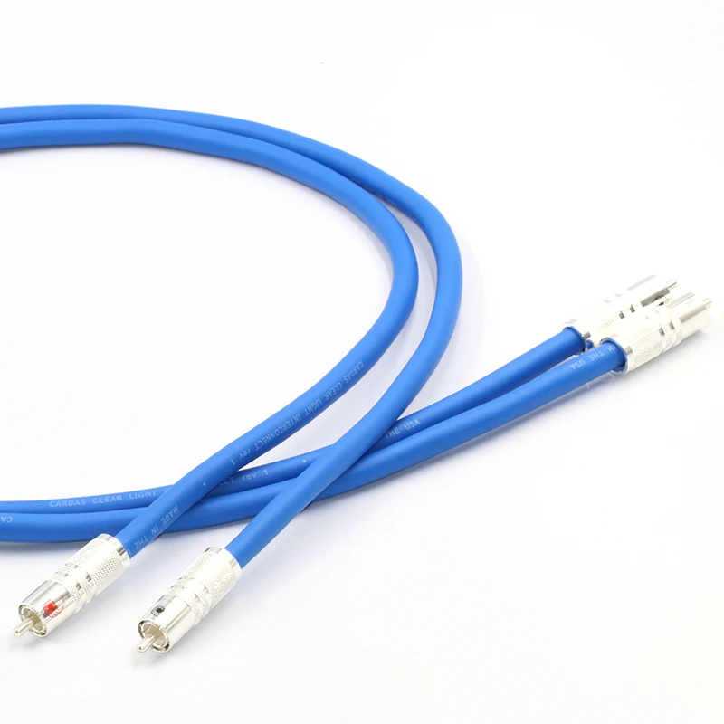 Пара Yter Clear светильник аудио усилитель CD DVD проигрыватель RCA Interconnect Hifi аудиосигнал