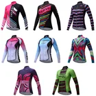 Женская зимняя теплая флисовая веломайка, профессиональная велосипедная одежда для горного велосипеда, велосипедная рубашка, одежда для горного велосипеда, MX DH, 2022