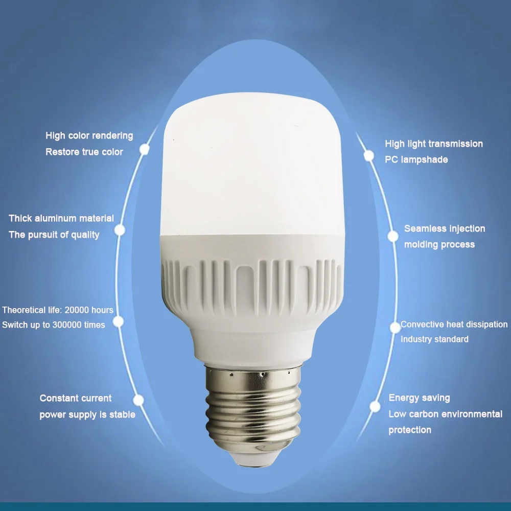 Светодиодный лампочка переменного тока 220 В 5 Вт светодиодный энергосберегающий