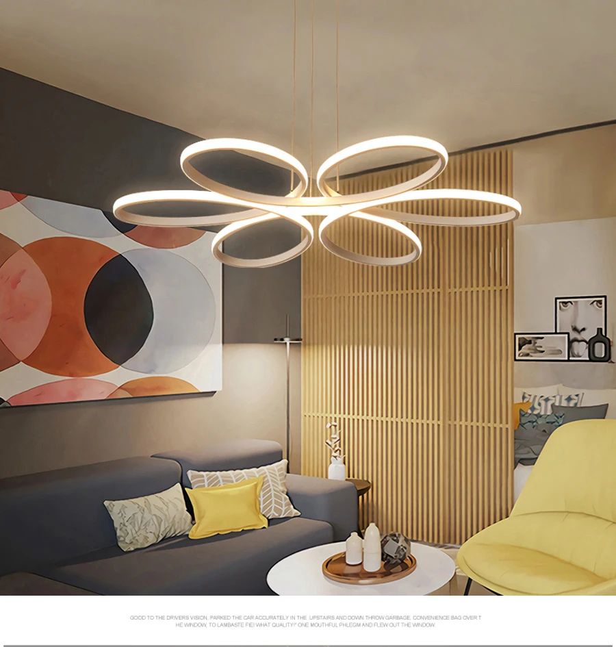 Modern led chandelier lighting for living room bedroom dining room indoor home lustre chandelier lamp AC90v-260v lampadario