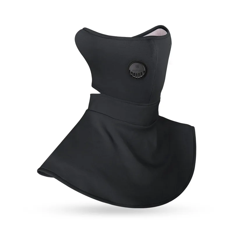 

Autumn and winter cycling mask female windproof and warm ear protection baby cashmere KN95 anti-haze cycling bib mask DTJ12