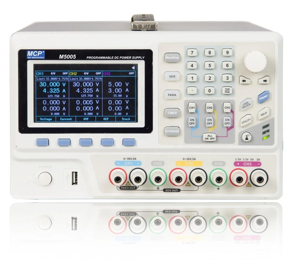 

MCP M5005 - Programmable DC laboratory power supply
