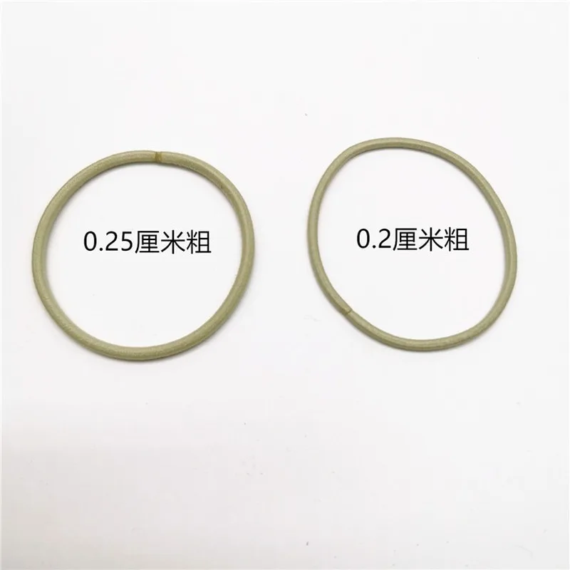 

Ins Simple Style Hair Rope 100pcs/Set Circle Thin Hair Rope Girl Tie Hair High Elastic Rubber Band Colorful Ponytail Headbands