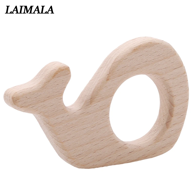 

Safe Newborn Kids Teething Toys Cartoon Animal Shape Wooden Baby Teether Toy Kids Toy Baby Teething Natural Wooden Teether