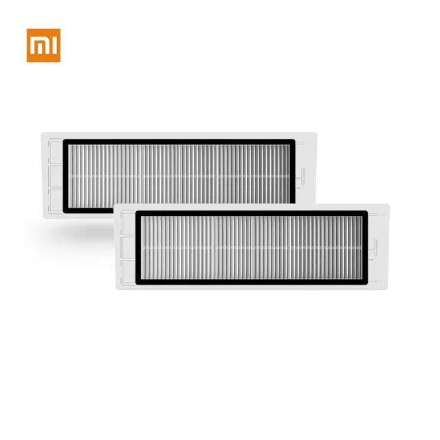 Xiaomi HEPA filter Оригинальные запасные части Xiaomi для робота-пылесоса 2 Roborock части пакета hepa фильтр, боковая щетка тряпка для уборки пыли коробка Rolle - Цвет: Xiaomi HEPA filter