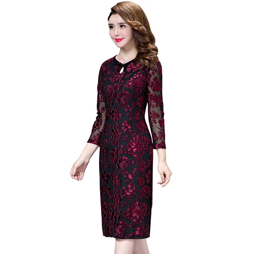 2019 Сезон весна-осень Новый Стиль Ретро Cheongsam с вырезами модная обувь для мамы