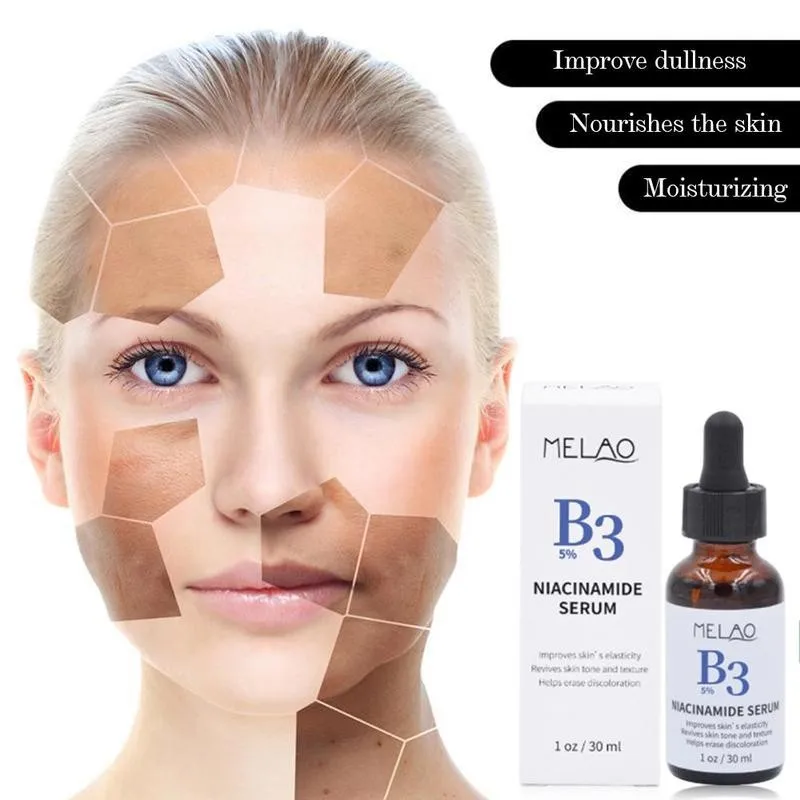 

1pcs Niacinamide Stock Solution Vitamin B3 Essence Shrinking Desalination Serum Melanin Pore Promotes Moisturizing M9D2