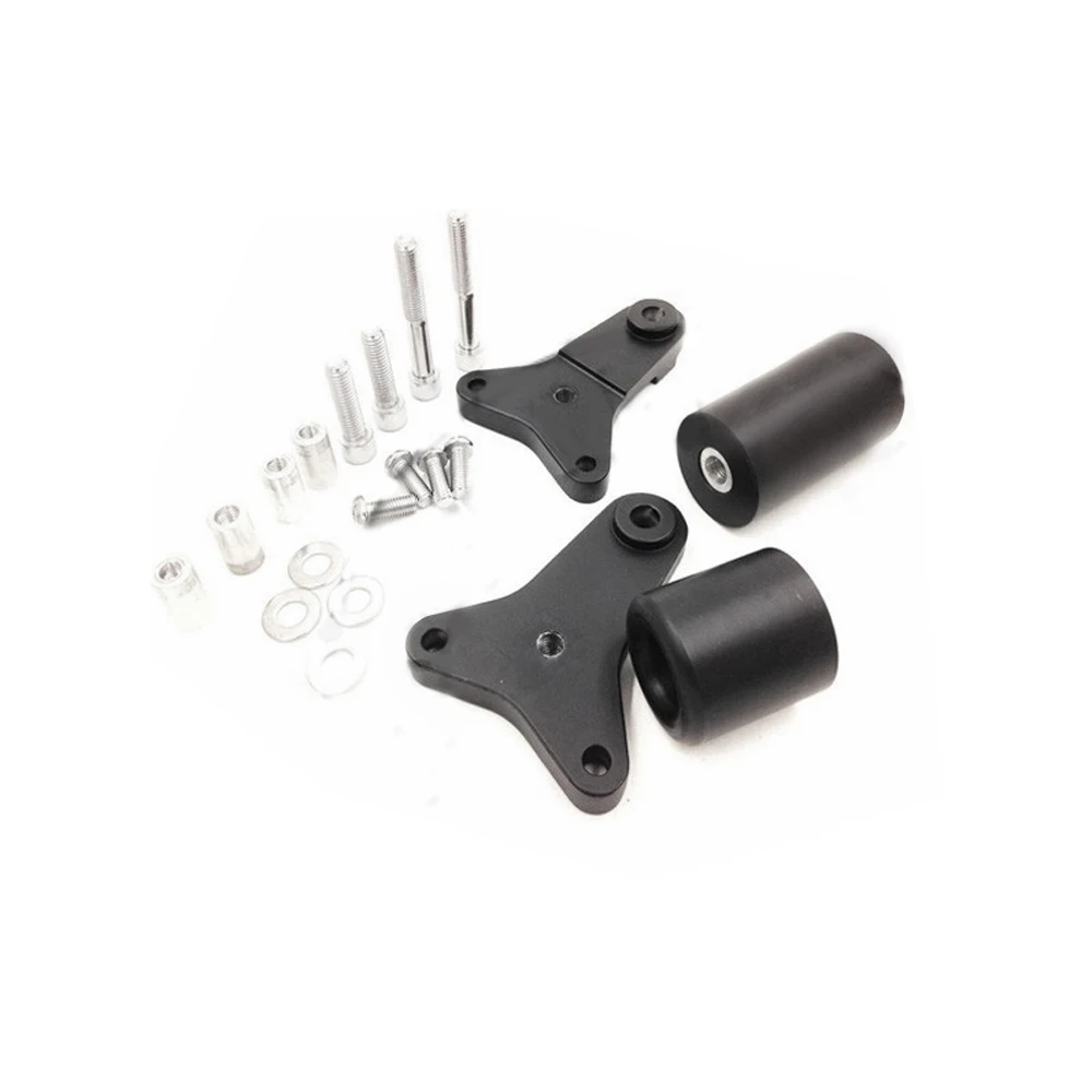 Мотоциклетные черные ползунки без обрезания защита от ударов и падений для Suzuki