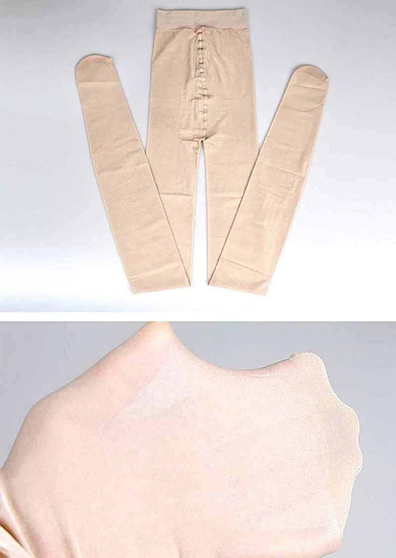 Утягивающие колготки размера плюс 60D сексуальные женские ультратонкие