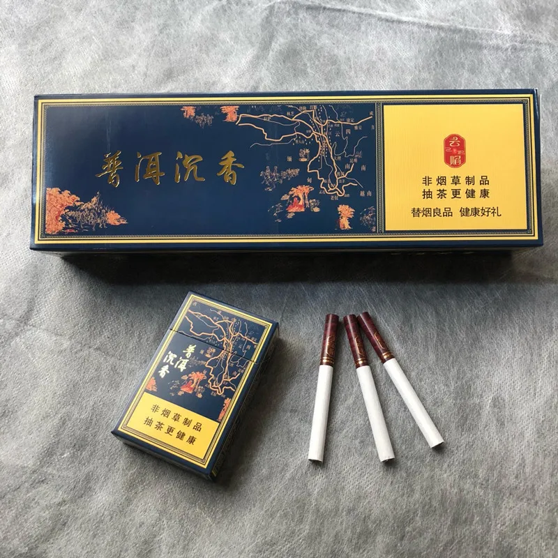 Травяной чай травяной Puer прекрасная сигарета для броска курить 100% без табака