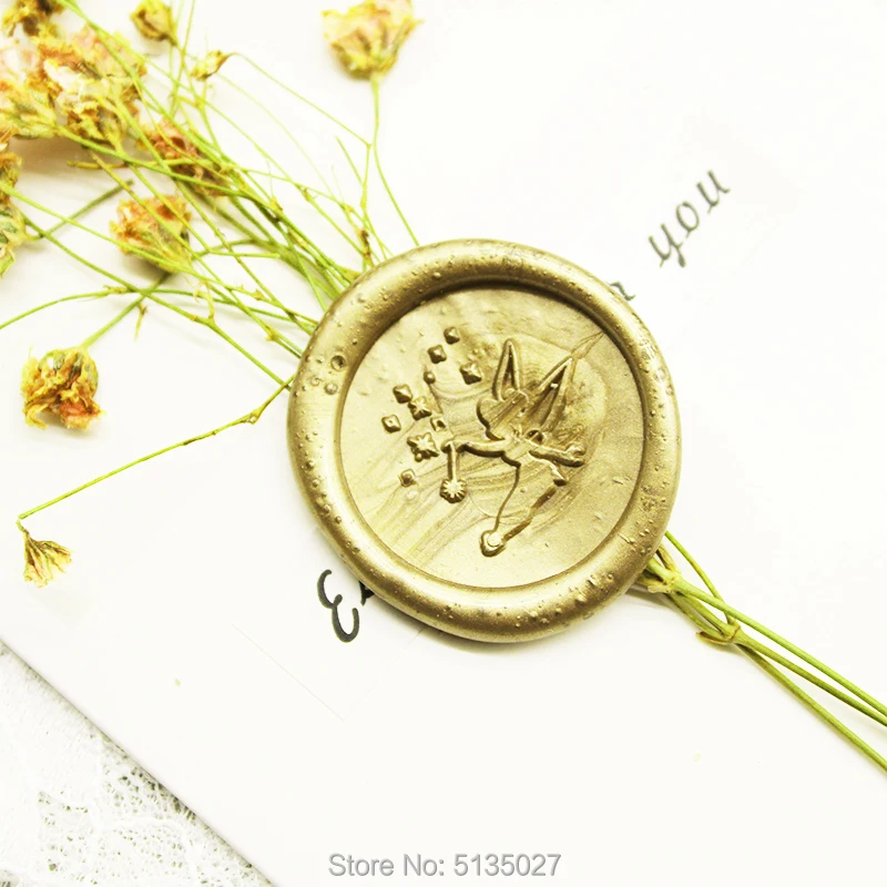 Печать со сказочным воском/сказочная сказка/Свадебное приглашение/приглашение