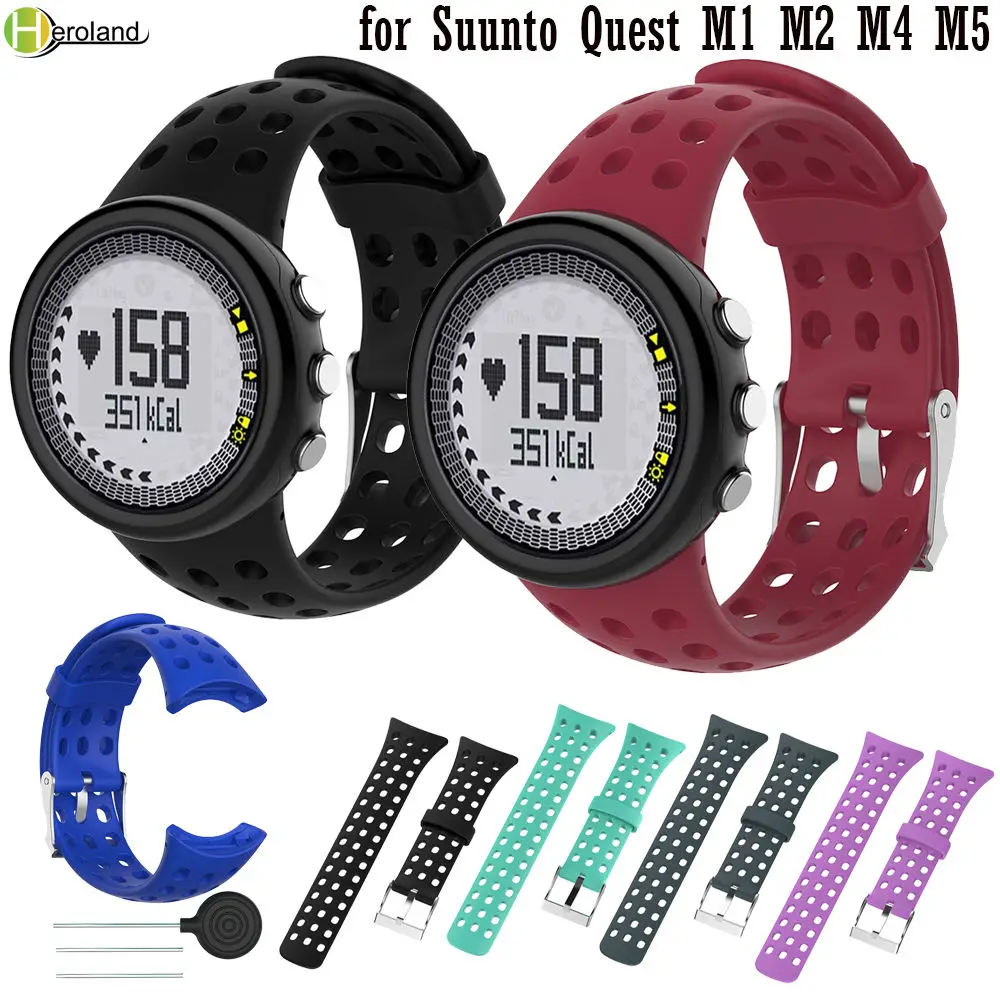Ремешок спортивный универсальный для SUUNTO Quest M1 M2 M4 M5 M|Ремешки часов| |