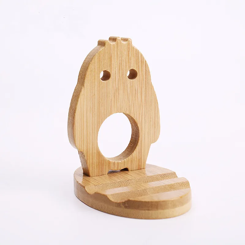 

Universal Unique Wooden animal Style Cellphone Holder Stand Bracket For Smart Phones Portable Lazy Holder Phone Stand Tablets