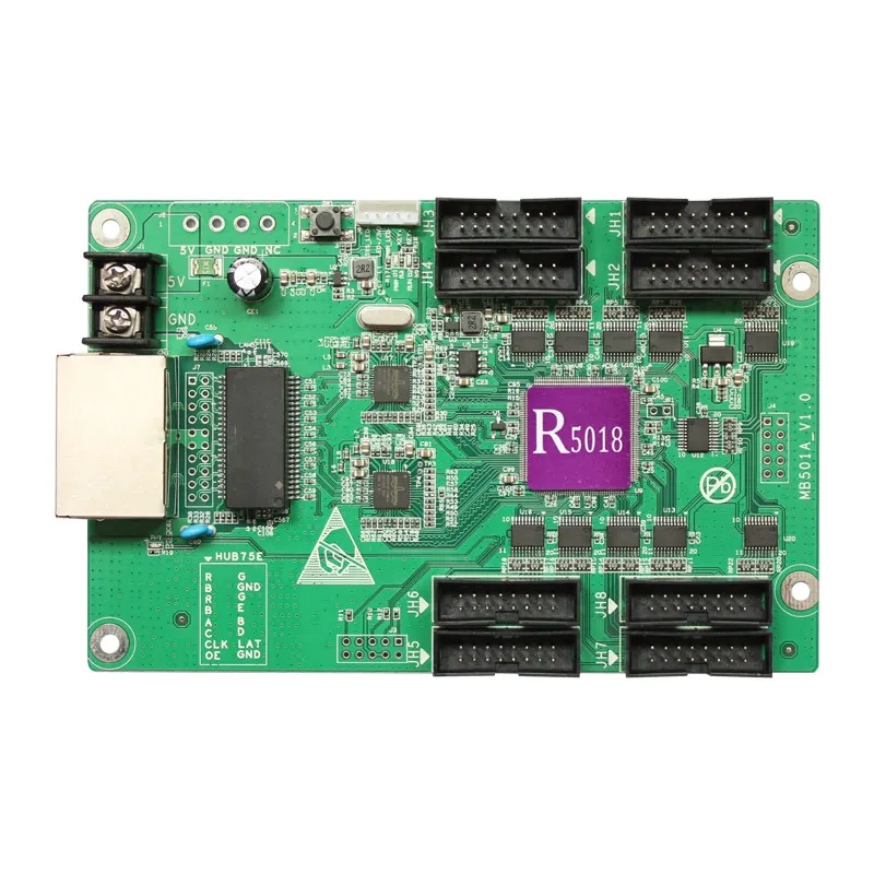 Бесплатная доставка Huidu HD-R5018 HD R5018 полноцветная принимающая карта Поддержка