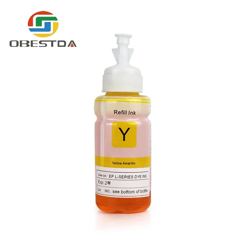 

70ML Bottle Refill Dye Ink Kit For Epson L100 L110 L200 L210 L300 L355 L120 L130 L1300 L220 L310 L365 L455 L550 L565 Printer