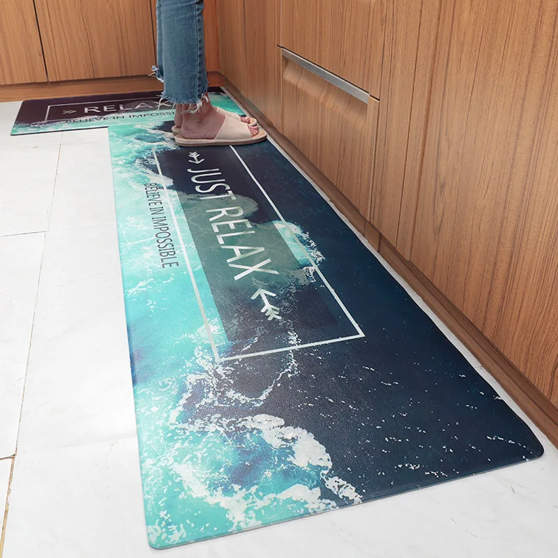 Ковры кухонные коврики прямоугольные для ног Утолщенные мягкие из искусственной