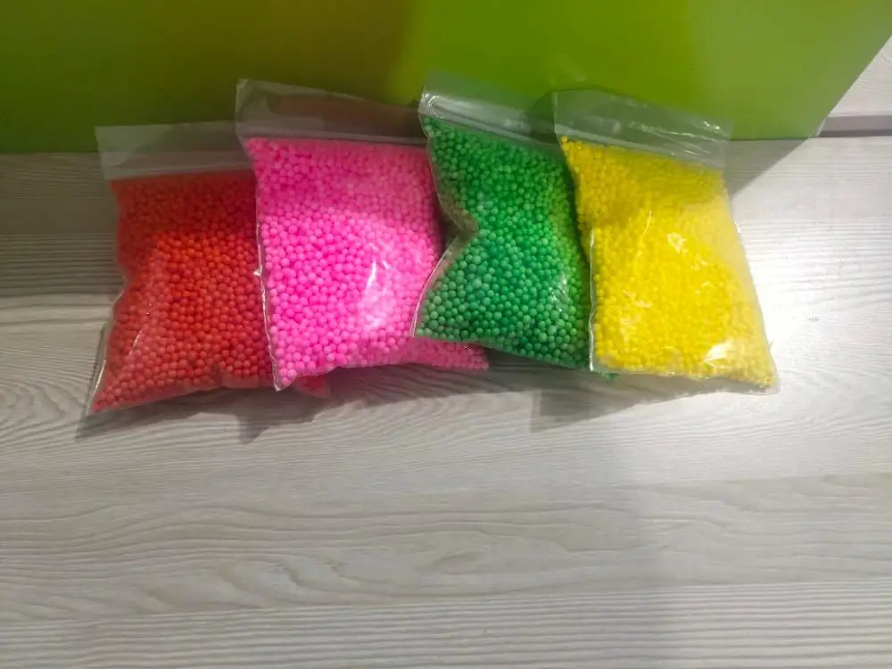 1 упаковка пенополистироловых шариков шарики из пенопласта для самостоятельного