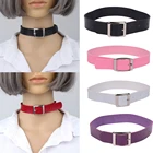 Ожерелье на шею, кожаное, в стиле хип-хоп, панк