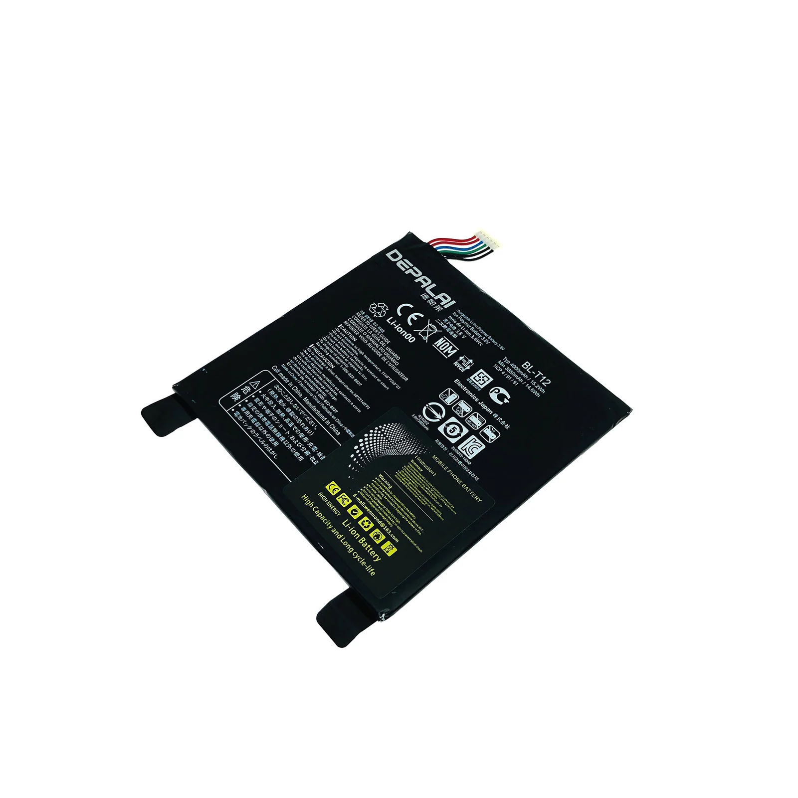 Оригинальный литий ионный аккумулятор для LG G pad 7 0 V400 V410 BL T12 4000mAh|Аккумуляторы