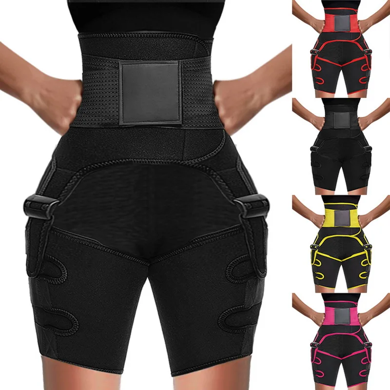 Неопреновый термотренировочный корсет для талии и бедер ног похудения сжигающий