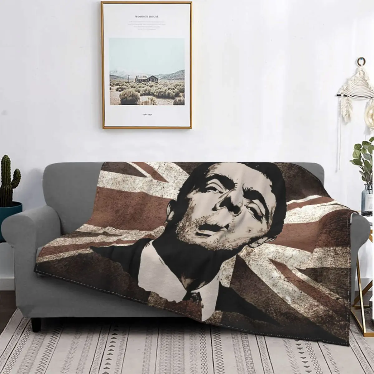 

A Mr.bean ковер для гостиной текстильный флокирующий одеяло для кровати покрывала Роскошное Одеяло фланелевое одеяло