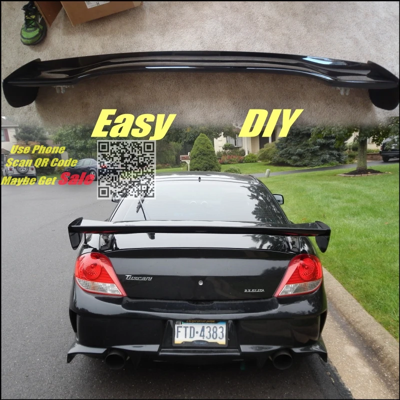 Автомобиль большой GT задний спойлер крыло дефлектор/багажник лезвия дрейф для Ford