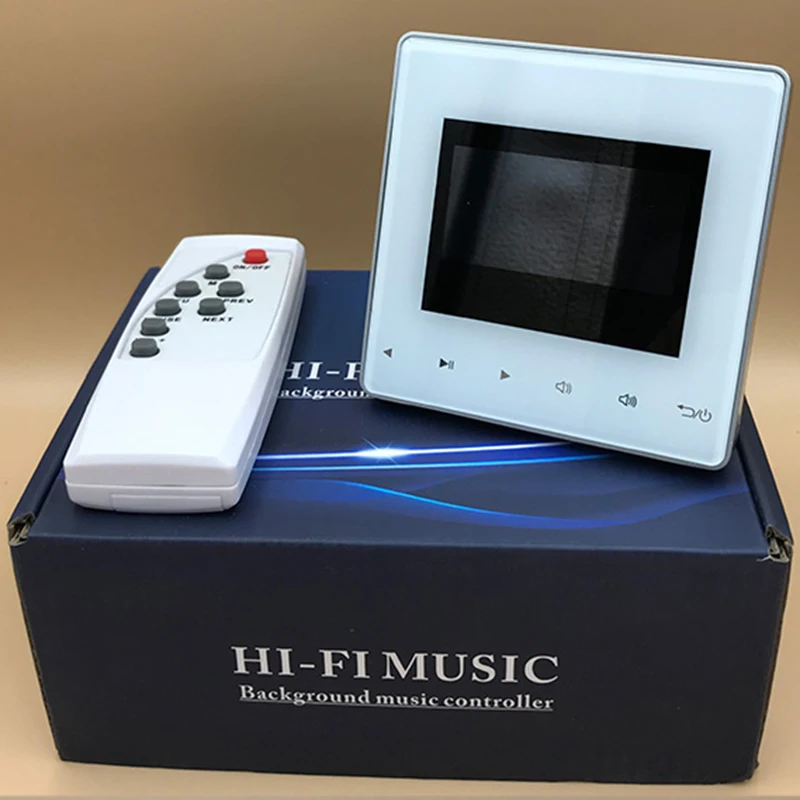 Мини Bluetooth настенный усилитель мощности звука фоновая музыкальная система