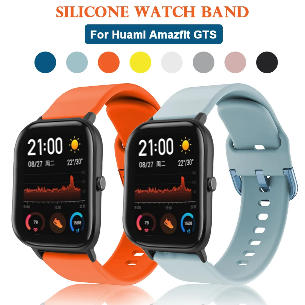 Силиконовый спортивный ремешок для Huami Amazfit Bip часов Аксессуары браслета Xiaomi