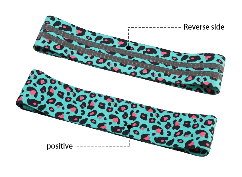 Сжимаемый хлопок для йоги лента натяжения многоцветная хип-сопротивление