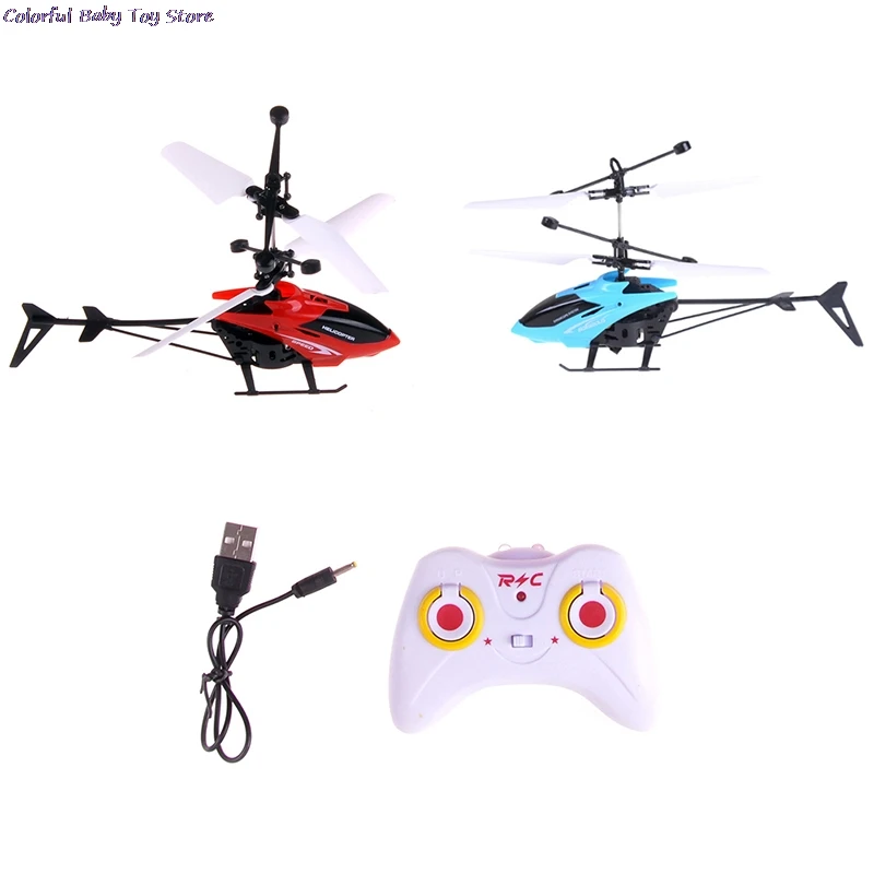 

RC Helicopter Mini RC Drone With Crash Gyro Resistant RC Toys For Boy Flying Kids Gift