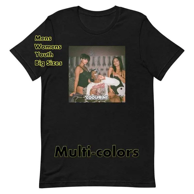 

Футболка Playboi Carti с альбомом, мужские футболки оверсайз, модные оригинальные графические футболки