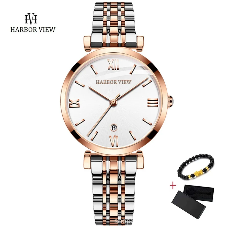 

Rose Gold Women Watch Waterproof Luxury Brand Ladies Fashion Quartz Watch Stainless Steel Bracelet Womens Watches reloj mujer