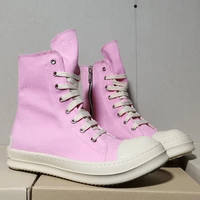rick original shoes pink canvas shoes for women thick bottom men owens casual short boots retro board trend dpeehhw shoes