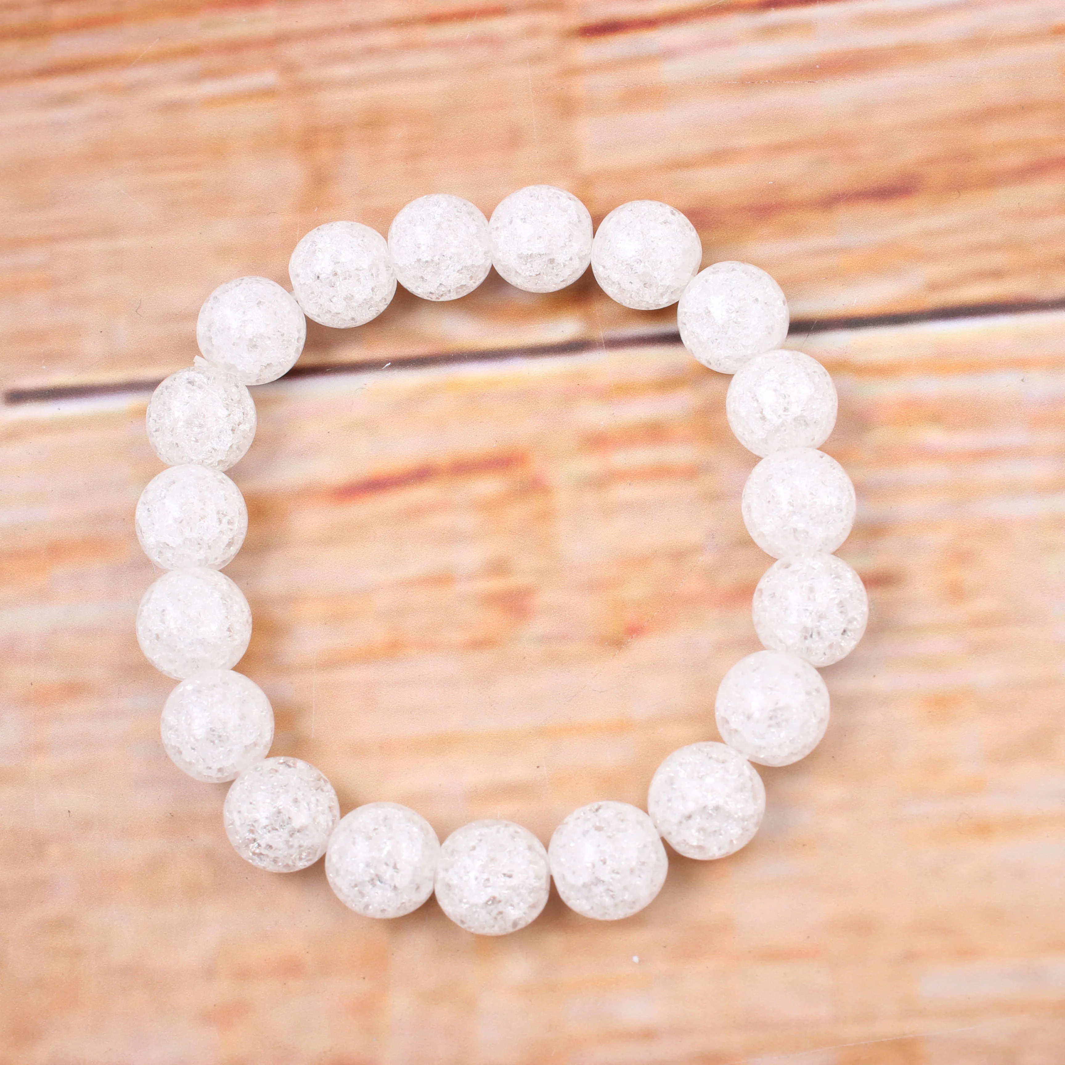 Браслет с бусинами и натуральным камнем для йоги | Украшения аксессуары