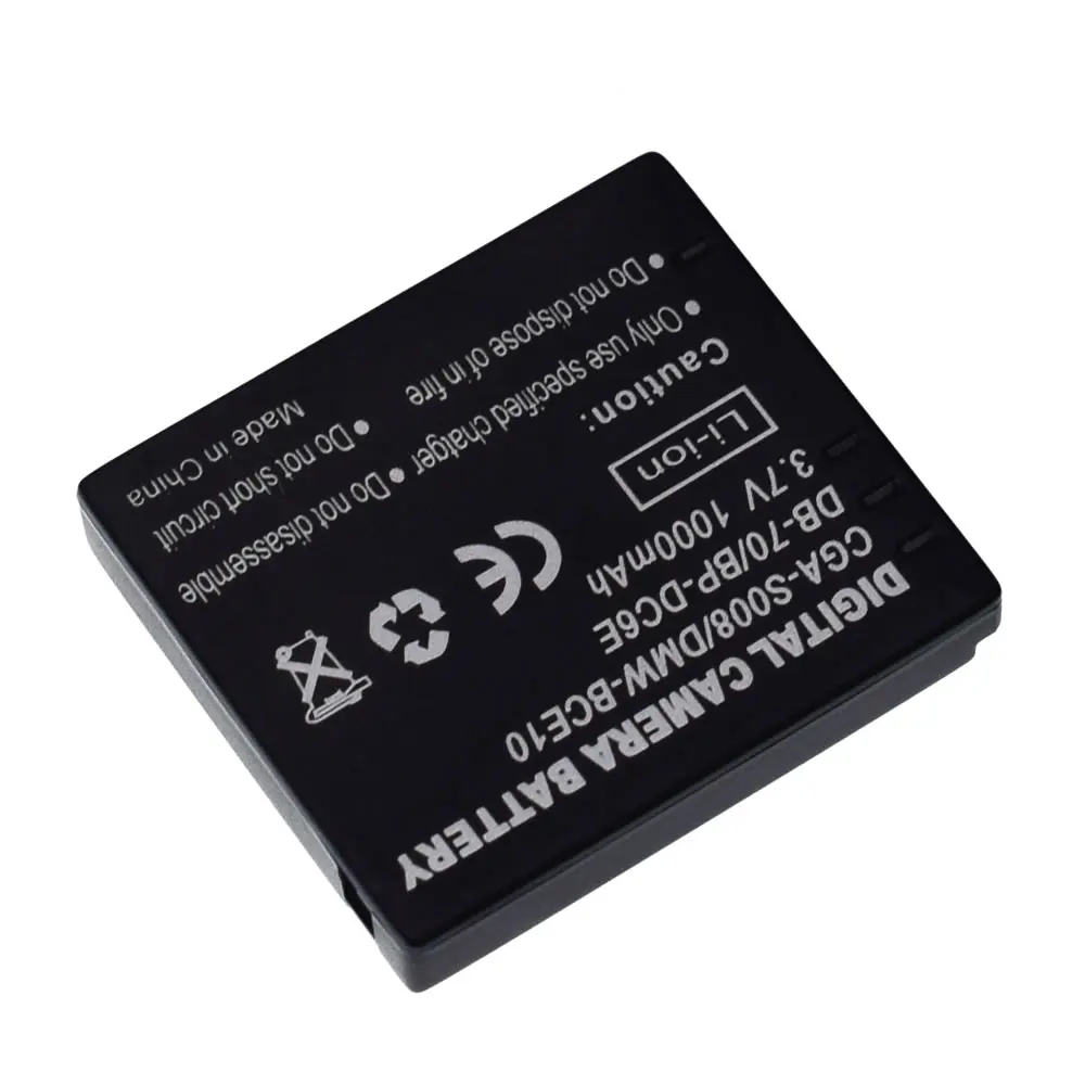 Аккумулятор для Panasonic SDR-S15 SDR-S26 SDR-S7 VW-VBJ10 SDR-S10 | Электроника