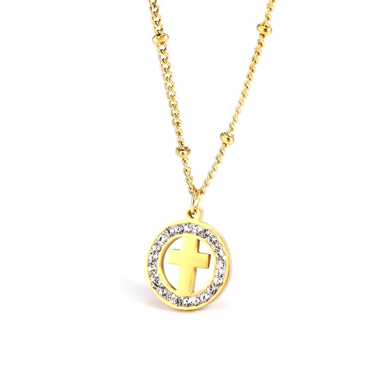 Женская подвеска из нержавеющей стали ожерелье маленькое в форме Венеры женская