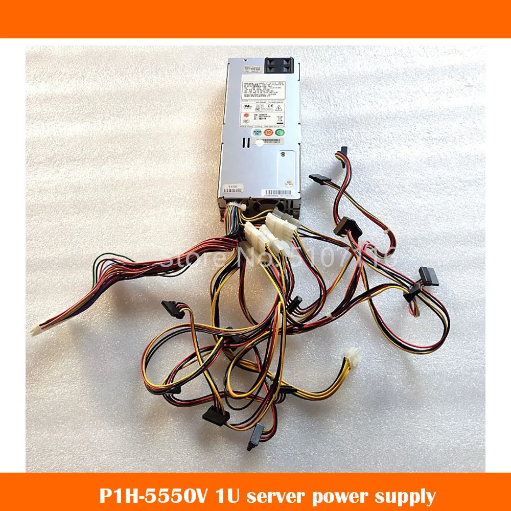 100% Working For P1H-5550V 550W 1U Server 24+8+8pin Dual Motherboard Power Supply  Will Fully Test Before Shipping