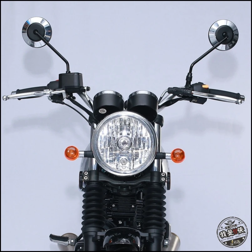 Универсальное круглое зеркало заднего вида для мотоцикла скутера