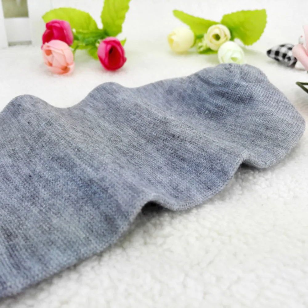 High Quality Mens Business Cotton Socks Casual Gray Black White Z908 | Мужская одежда