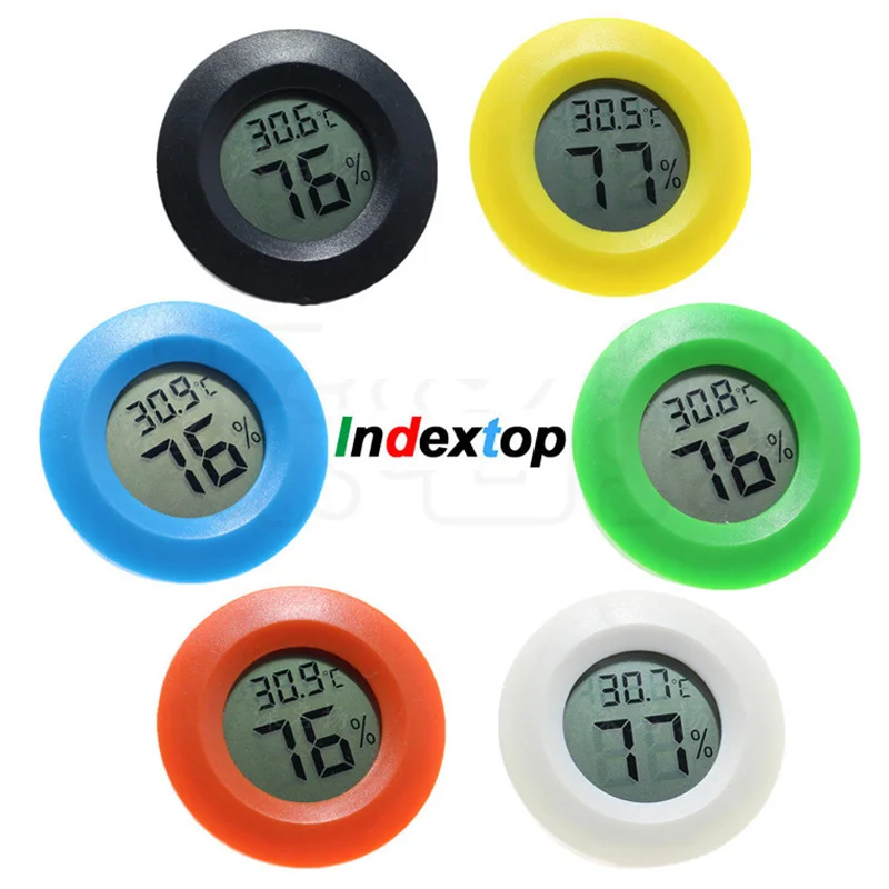 

2In1 Thermometer Hygrometer Mini LCD Digital Temperature Humidity Meter Detector Thermograph Indoor Room Instrument Dropshipping