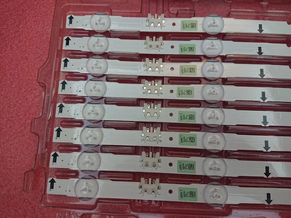 16 шт./компл. светодиодный полосы для samsung UN65J6300 UA65H6088 UA65H6400 UN65H6300 D4GE-650DCA-R2 2014SVS65F 3228 R06 L08